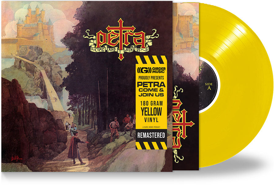 PETRA COME AND JOIN US (New Sealed Vinyl) Remastered, Yellow Vinyl