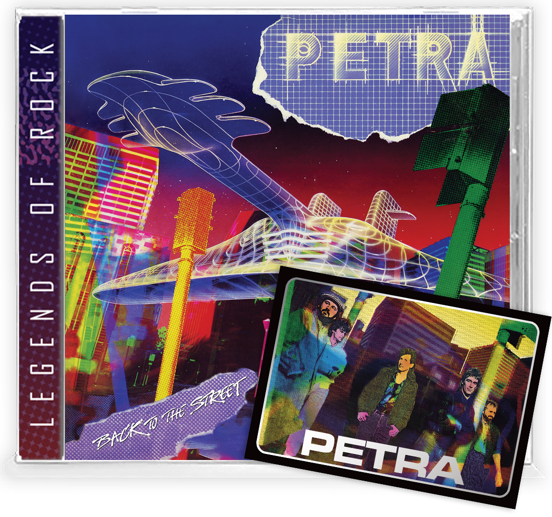 PETRA - BACK TO THE STREET (*New-CD) w/ LTD Trading Card
