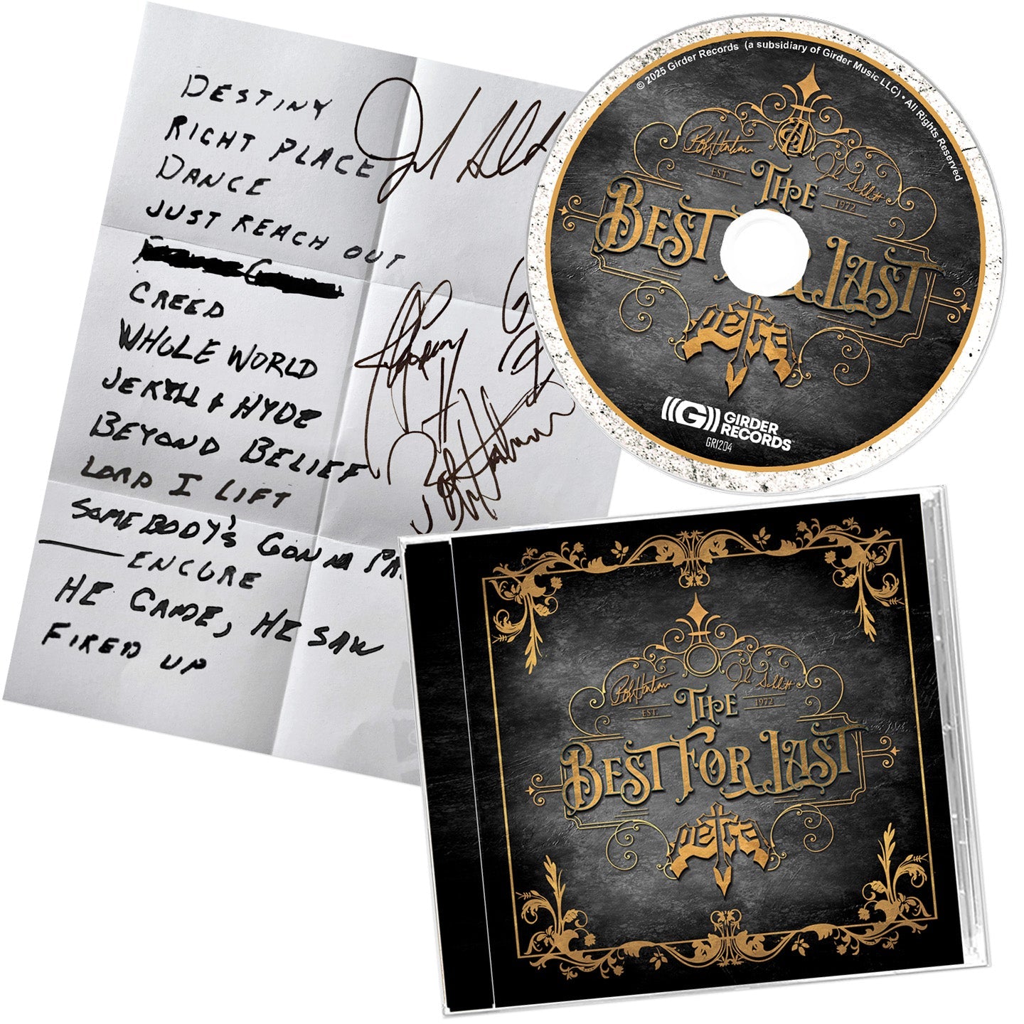 Petra - The Best For Last (Studio Edition) CD