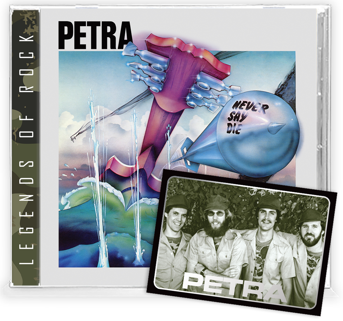 PETRA - NEVER SAY DIE (*New-CD) w/ LTD Trading Card