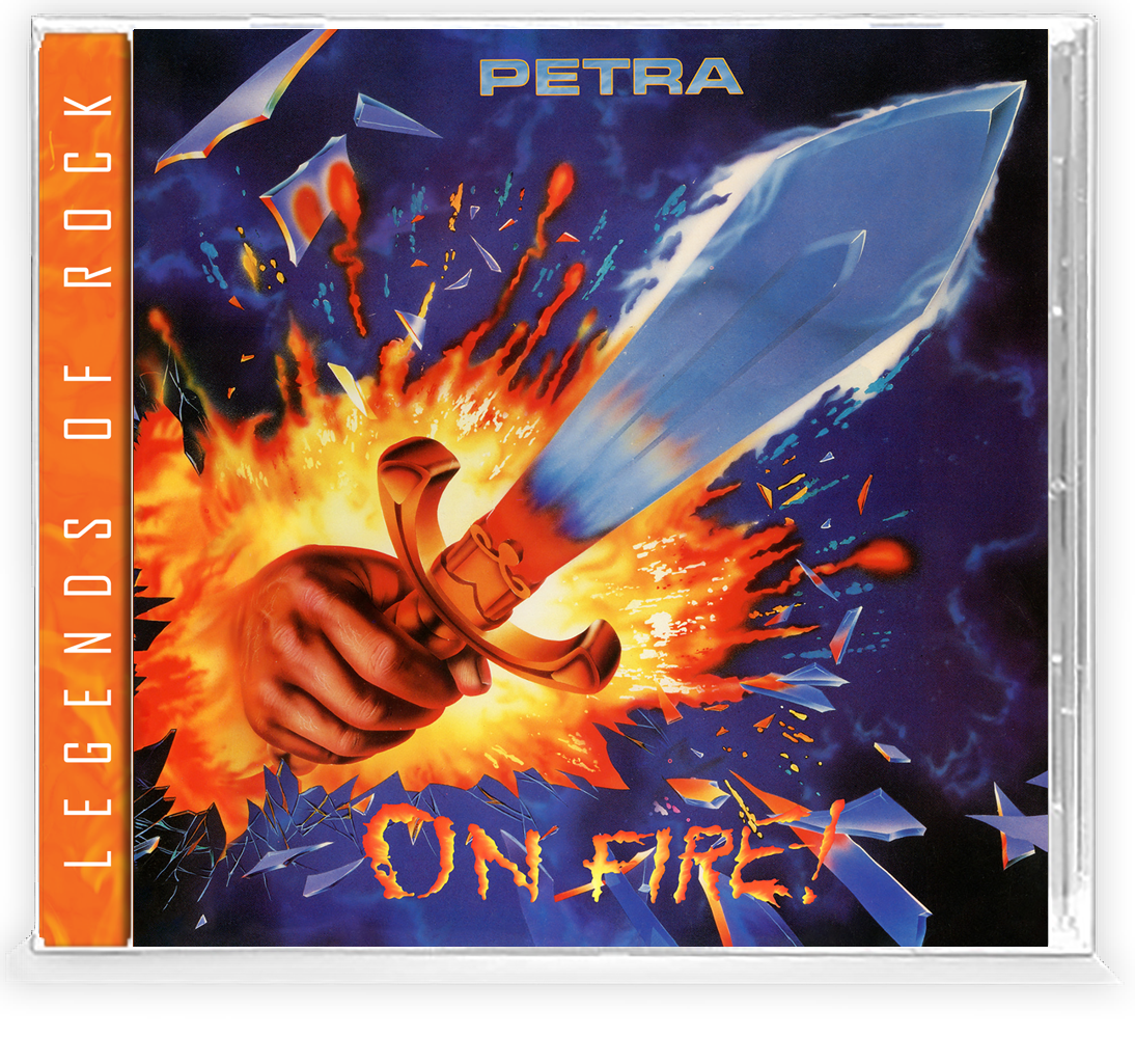 PETRA - ON FIRE! (*New-CD) w/ LTD Trading Card