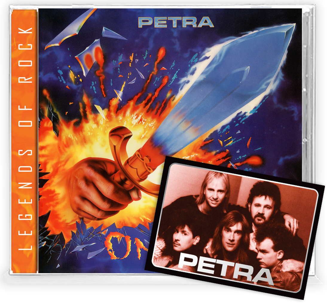 PETRA - ON FIRE! (*New-CD) w/ LTD Trading Card