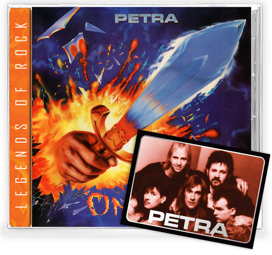 PETRA - ON FIRE! (*New-CD) w/ LTD Trading Card