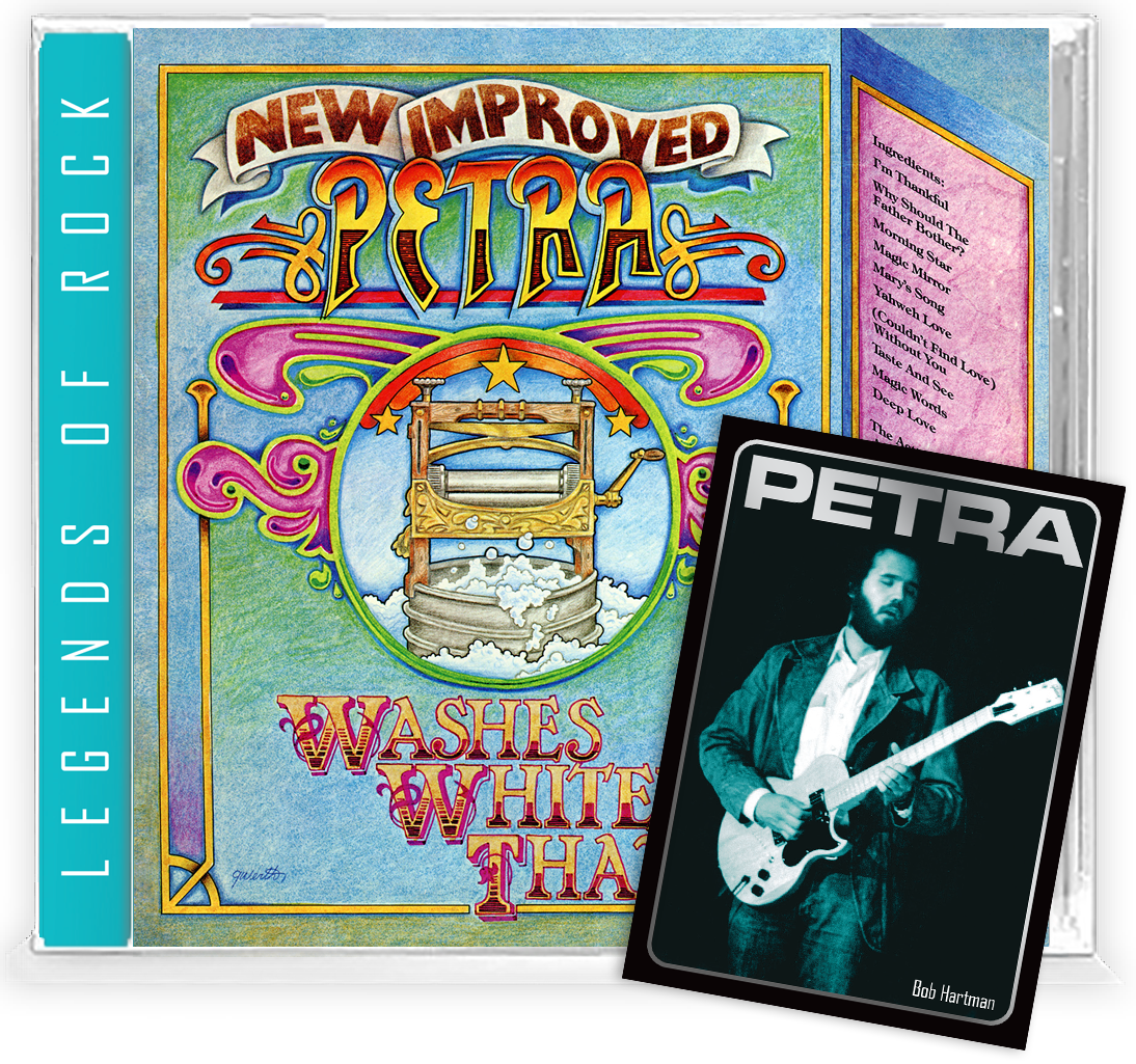 PETRA - WASHES WHITER THAN (*New-CD) w/ LTD Trading Card, FIRST TIME COMPLETE ALBUM ON CD