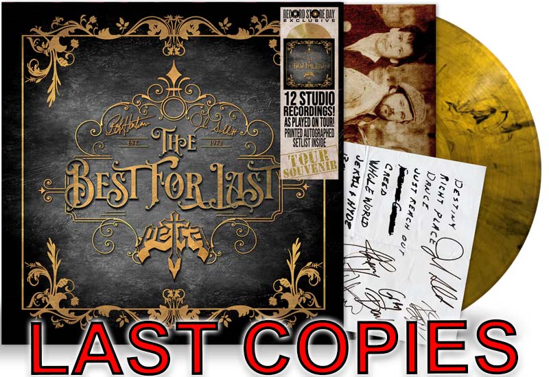 Petra - The Best For Last (Studio Edition) Gold Marble Swirl Limited Run Vinyl