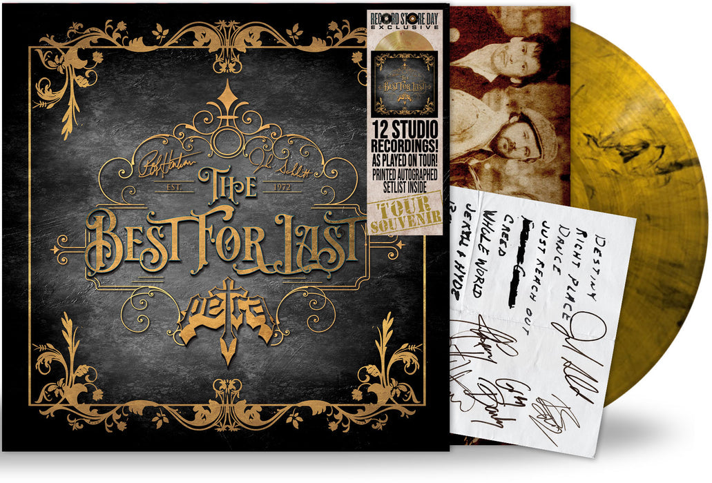 Petra - The Best For Last (Studio Edition) Gold Marble Swirl Limited Run Vinyl