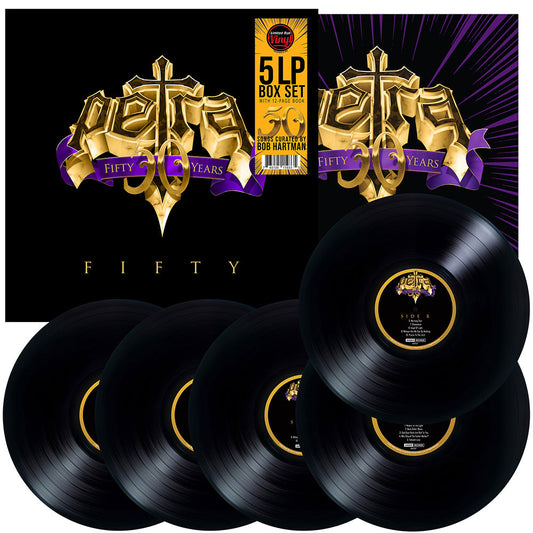 PETRA - FIFTY (Anniversary Collection) 5 LP Vinyl Box Set (Limited to 500 - only 50 left!)